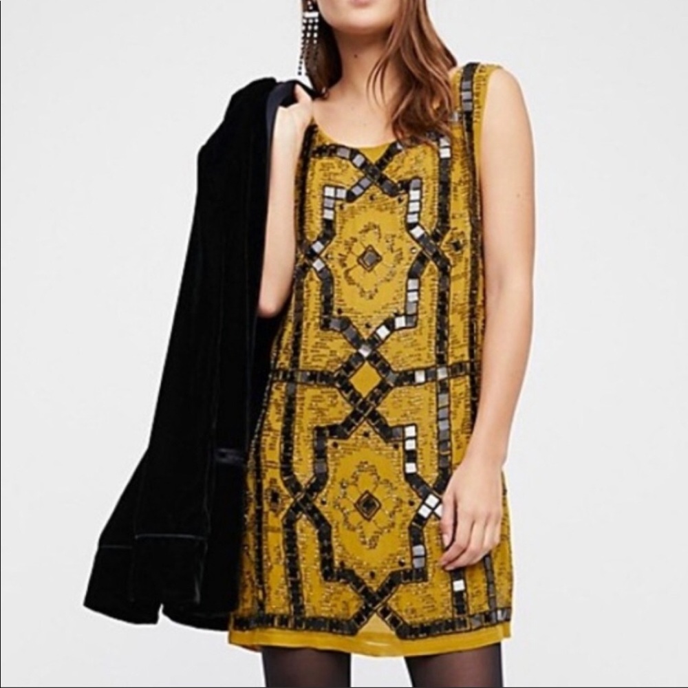 Free People Speak easy Mini Dress Nwot 10